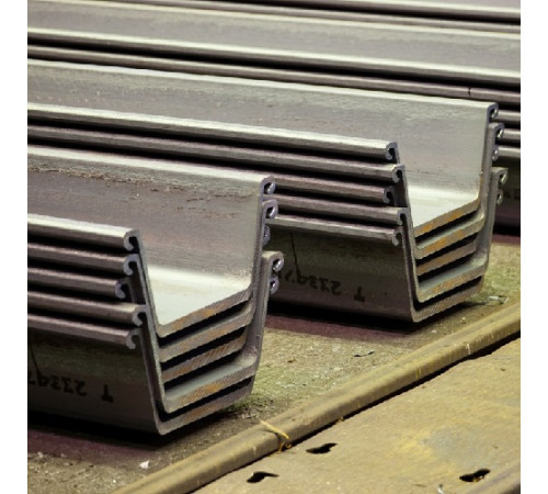 Шпунты Ларсена в Речице для строительства и укрепления