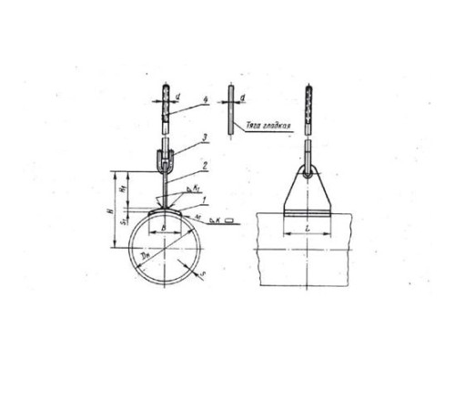 Блоки приварные с накладкой подвесок трубопроводов в Речице