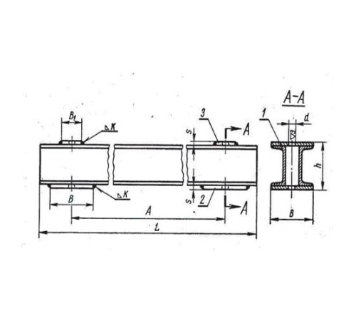 Балки опорных подвесок трубопроводов в Речице