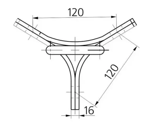 Коромысла типа КТ3-7-1 в Речице для ЛЭП