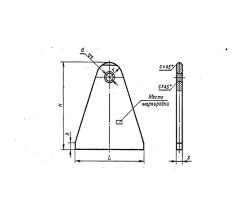 Приварные плавники блоков подвесок вертикальных трубопроводов в Речице