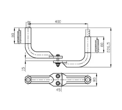 Аппаратные зажимы типа 2А2А для ЛЭП в Речице