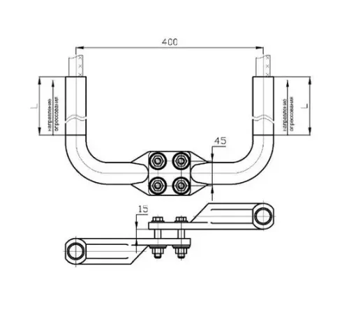 Аппаратные зажимы типа 2А4А в Речице для ЛЭП