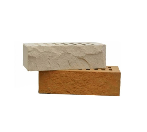 Облицовочные силикатные пустотелые рельефные еврокирпичи в Речице