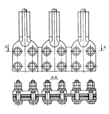 Аппаратные зажимы типа 3А4А