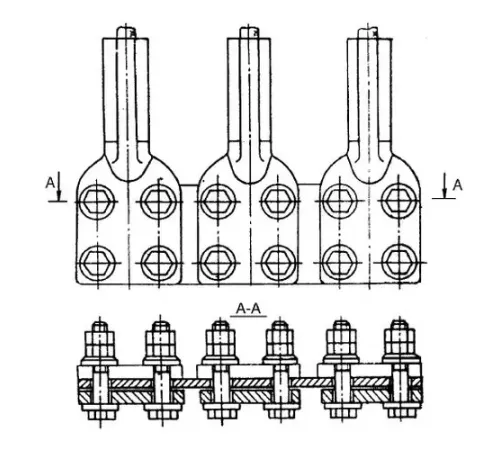 Аппаратные зажимы типа 3А4А в Речице для ЛЭП