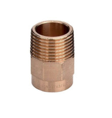Медные переходы с наружной резьбой