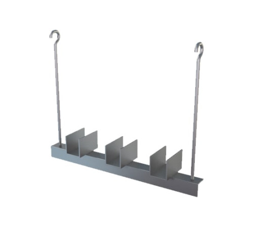 Подвески трех труб с изоляцией в Речице