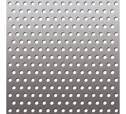 Алюминиевые перфорированные листы Rv 1х2 м в Речице