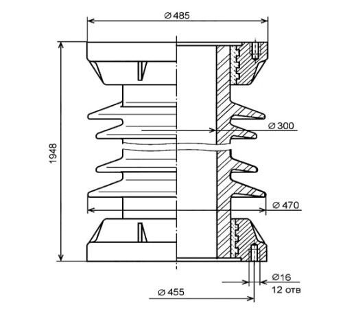 Армированные покрышки ПВЭ для элегазовых выключателей в Речице