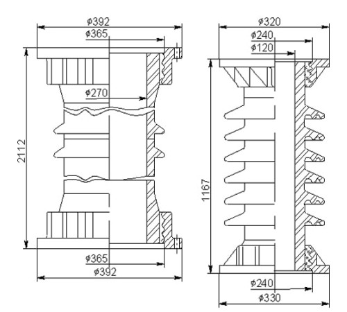 Армированные покрышки ПВМО для выключателей в Речице