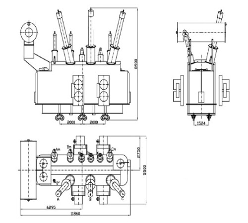 Силовые автотрансформаторы 220-500 кВ в Речице