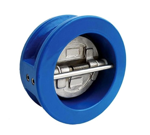 Чугунные обратные двухстворчатые клапаны межфланцевые в Речице