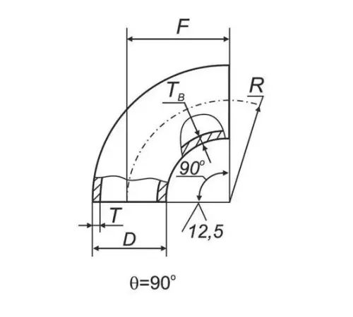 Отводы 90° в ВУС изоляции в Речице