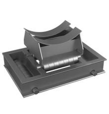 Катковая двухъярусная опора