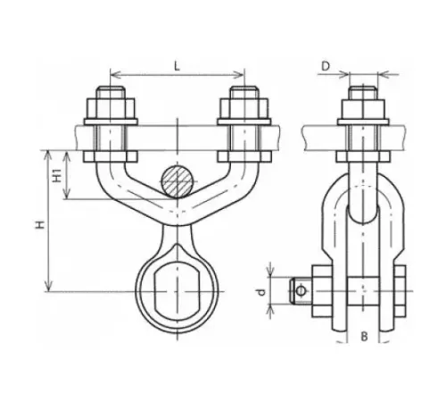 Узлы крепления типа КГП для ЛЭП в Речице