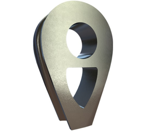 Коуши DIN 3091 стальные в Речице для канатов