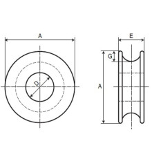 Круглый коуш