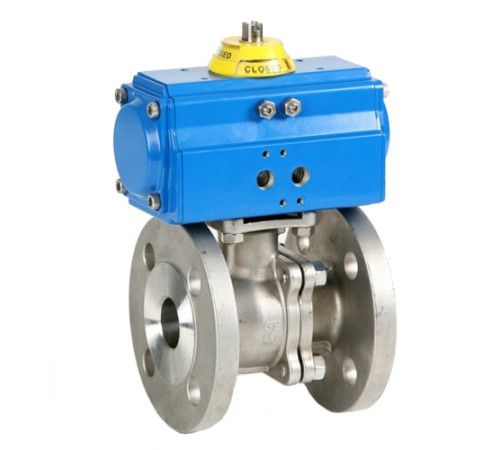 Шаровые фланцевые краны с приводом в Речице для юрлиц