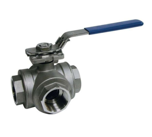 Трехходовые шаровые муфтовые краны AISI в Речице