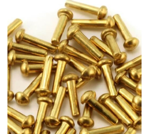 Латунные заклепки с полукруглой головкой в Речице