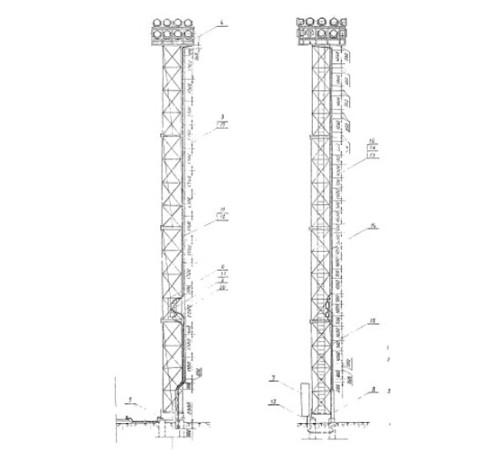 Мачты осветительные в Речице для юридических лиц