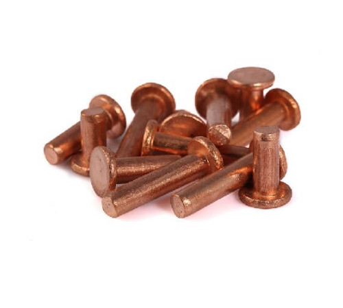 Медные заклепки с плоской головкой в Речице для юрлиц