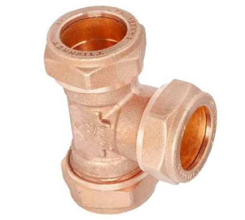 Медные обжимные тройники в Речице с доставкой по Беларуси
