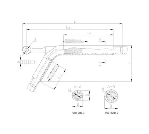Натяжные прессуемые зажимы НАП для ЛЭП в Речице