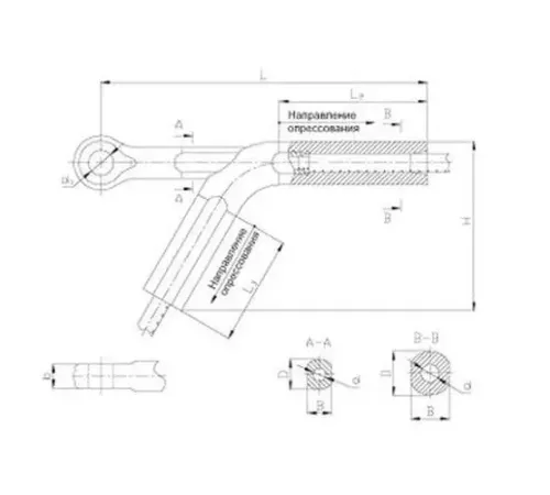 Натяжные прессуемые зажимы НАСУС в Речице