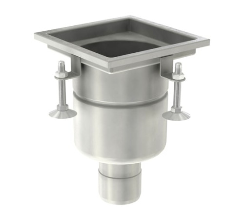 Нержавеющие трапы с вертикальным выпуском в Речице