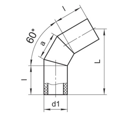 Оболочки на теплоизоляционные отводы 60° в Речице