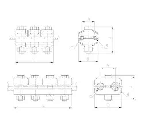 Плашечные зажимы типа ПАМ в Речице и Беларуси
