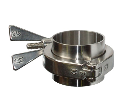 Приварные патрубки CLAMP в Речице для промышленных трубопроводов