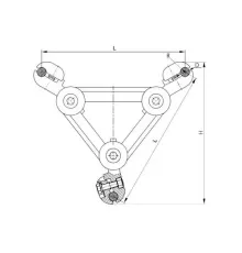 Демпфируюущие распорки типа 3РД