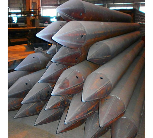 Конические стальные забивные сваи в Речице и Беларуси