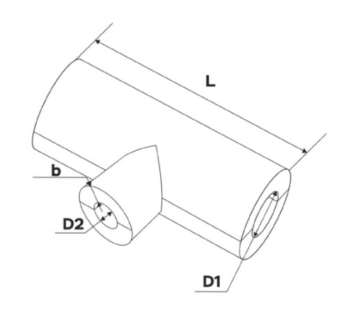 Теплоизоляционные переходные тройники в Речице