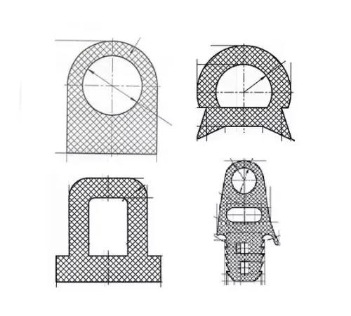 Термостойкие силиконовые профили в Речице для юрлиц
