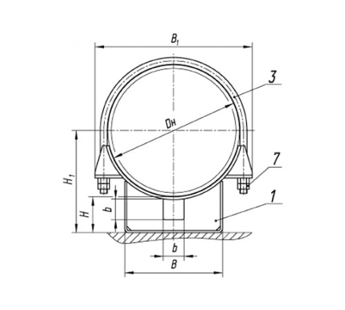 Опоры ТПР.05.29.00.000 для трубопроводов в Речице