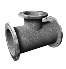 Стальной фланцевый тройник