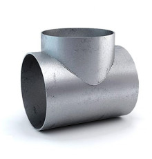 Сварной равнопроходный тройник